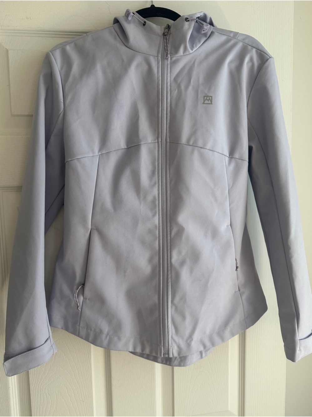Lavender Light Women's Hooded Softshell Waterproof Jacket